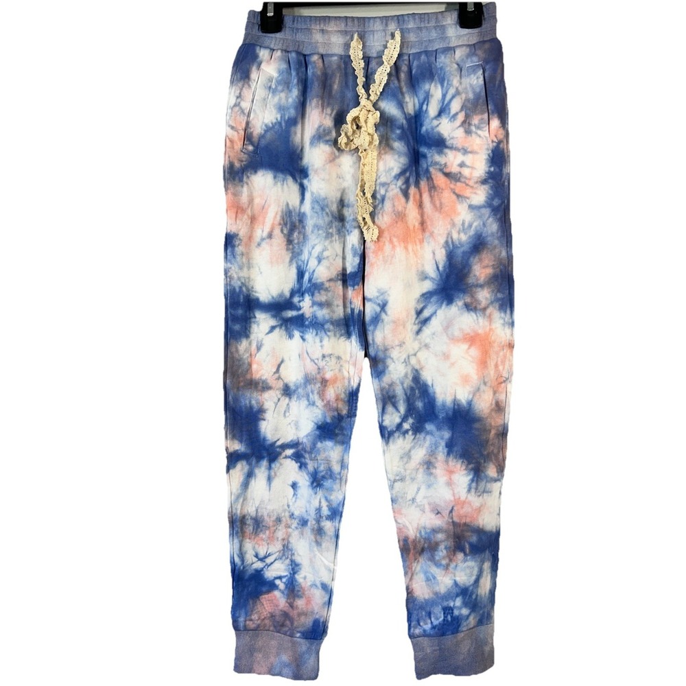 POL Joggers Tie Dye Galaxy Fantasy Splash with Pockets Size Small NEW